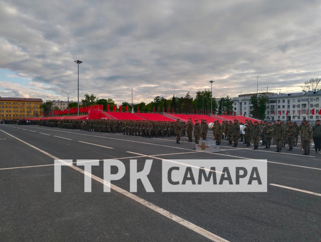 В Самаре 6 мая на пл. Куйбышева состоялась репетиции парада Победы |  06.05.2024 | Самара - БезФормата