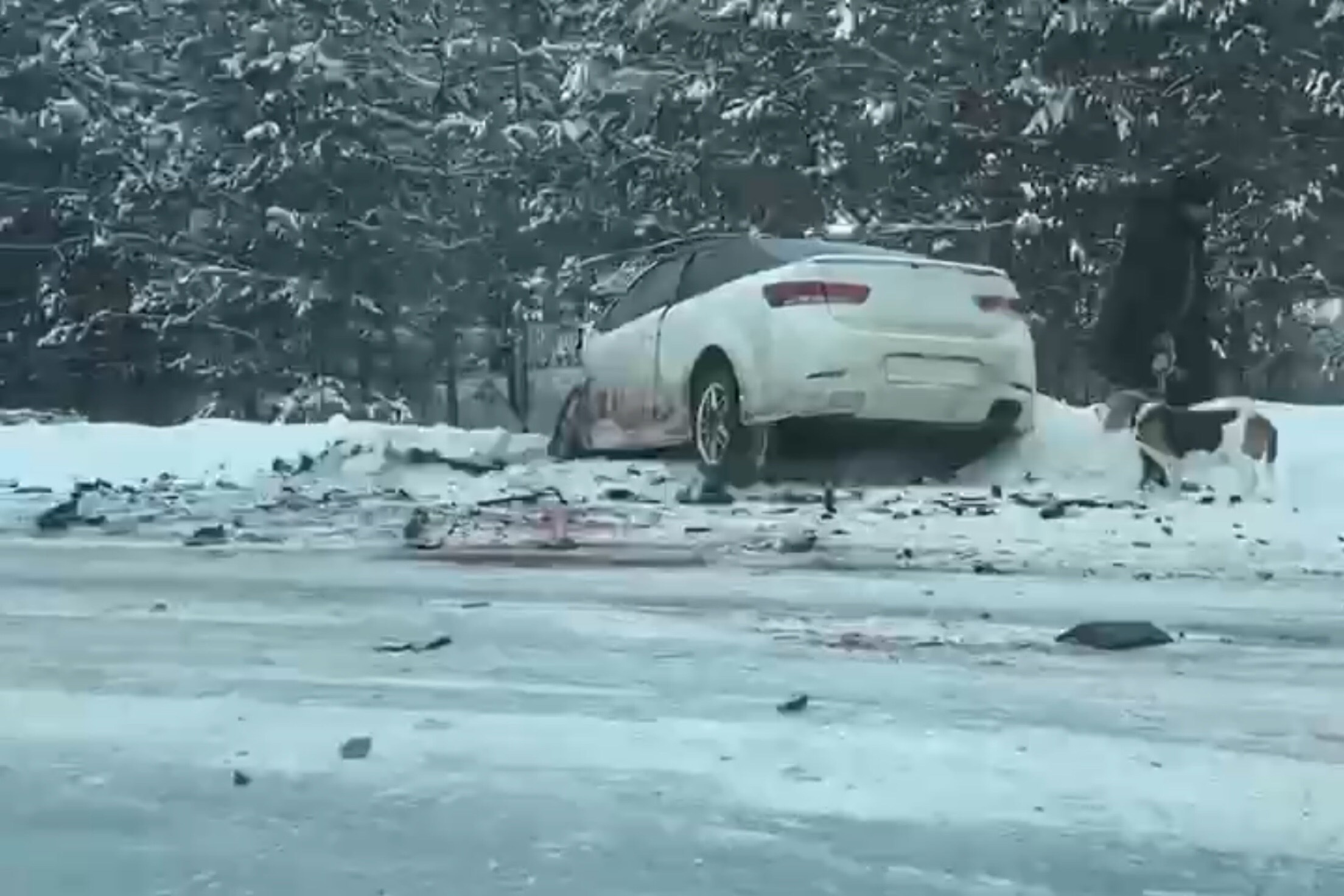 Массовое ДТП на трассе в Самарской области: пострадали 4 автомобиля |  06.01.2023 | Самара - БезФормата