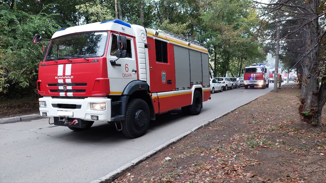 Организован штаб: в Самаре горит Дом Печати | 07.09.2022 | Самара -  БезФормата