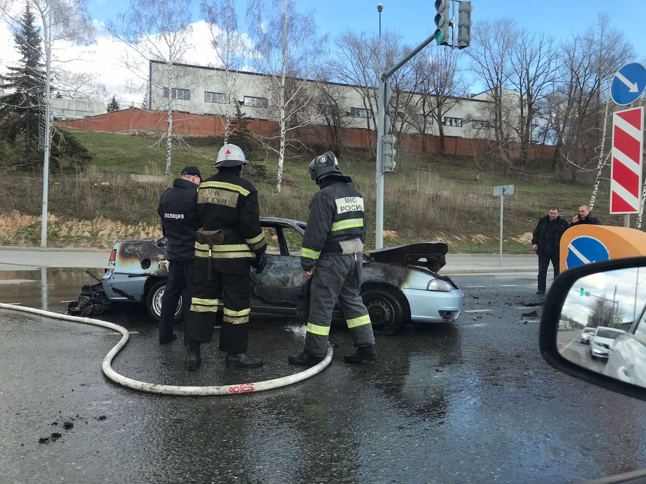 В Самаре сгорела Дэу Нексия – Новости Самары и Самарской области – ГТРК  Самара