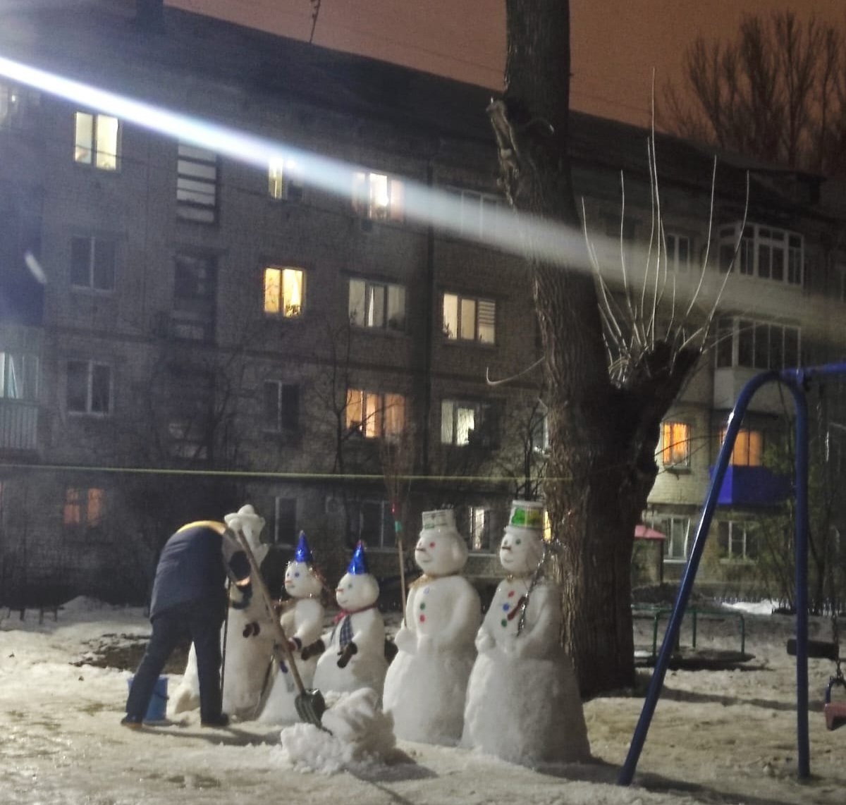 В Самаре вандалы объявили охоту на снежных людей – Новости Самары и  Самарской области – ГТРК Самара