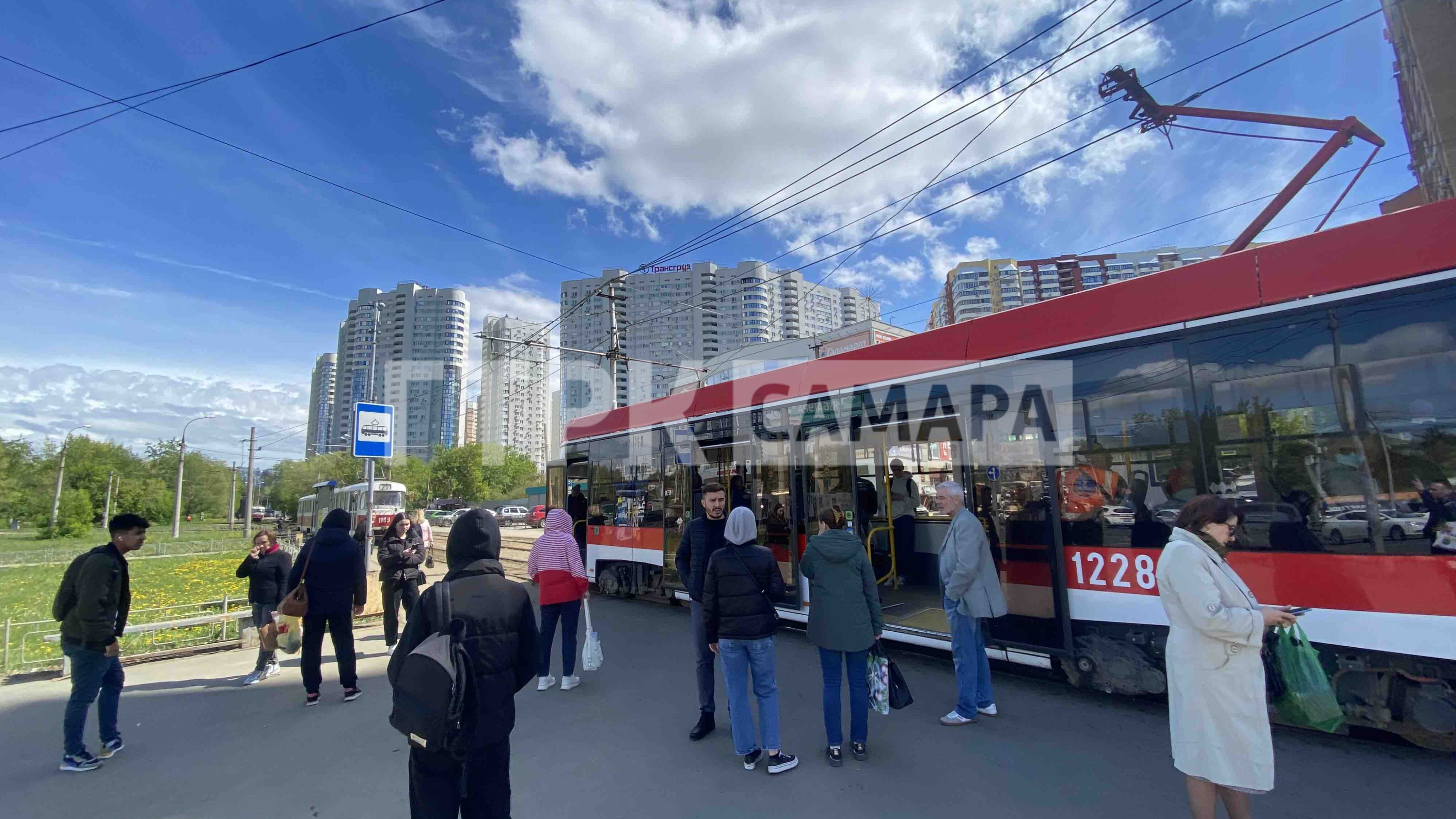 В Самаре 8 мая в Постниковом овраге встало движение трамваев | 08.05.2024 |  Самара - БезФормата